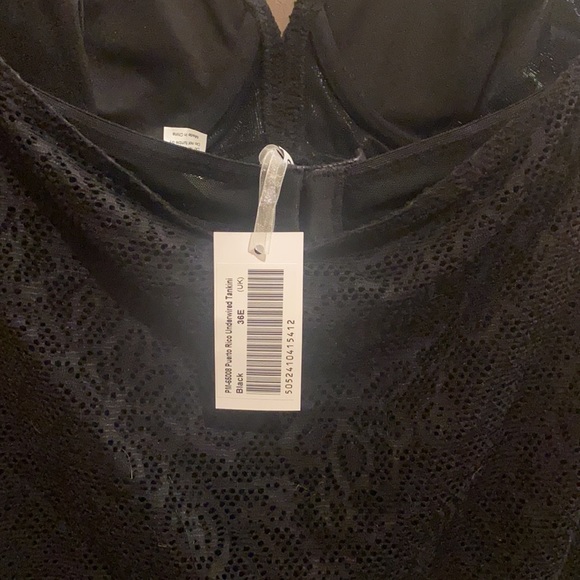 ⚜️”BLACK UNDERWIRE BIKINI TANKINI TOP”⚜️ - Picture 6 of 6